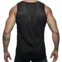 Addicted Double Stripe Tank Top - Black