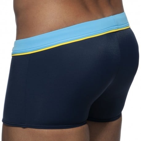 Addicted Boxer de Bain Sport Detail Binding Marine