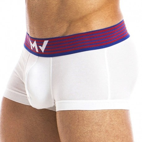 White Men's Boxer Briefs & Trunks