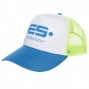 ES Collection Print Logo Baseball Cap - Blue