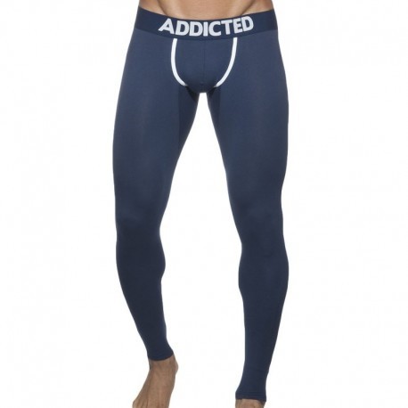 Custom Personalized Image and Text Mens Sexy Pouch Long Johns