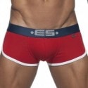 ES Collection Double Side Bottomless Boxer - Red - Navy