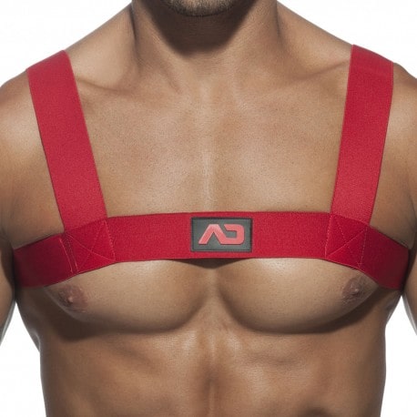 Basic Elastic Harness - Red