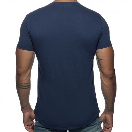 T-Shirt Basic U-Neck Marine