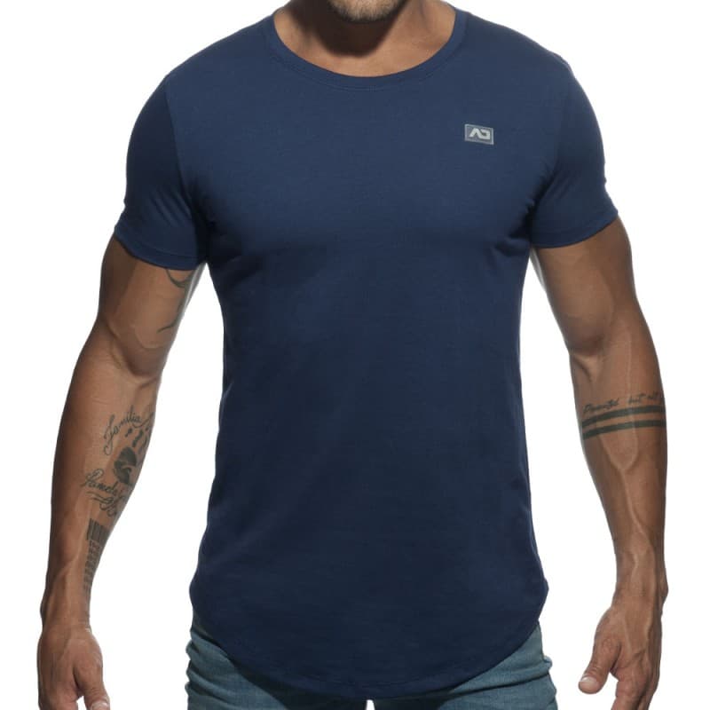 Addicted Basic U-Neck T-Shirt - Navy | INDERWEAR