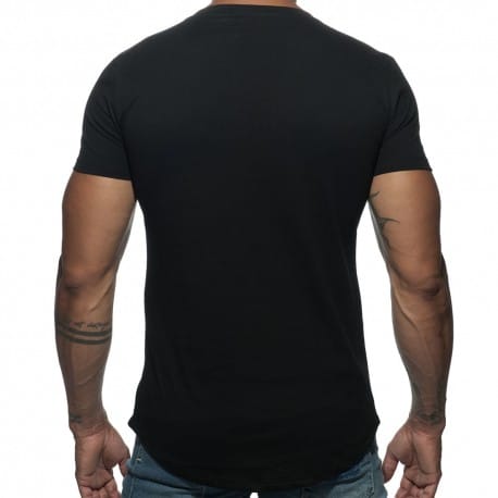 Basic U-Neck T-Shirt - Black