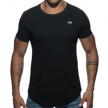 Basic U-Neck T-Shirt - Black