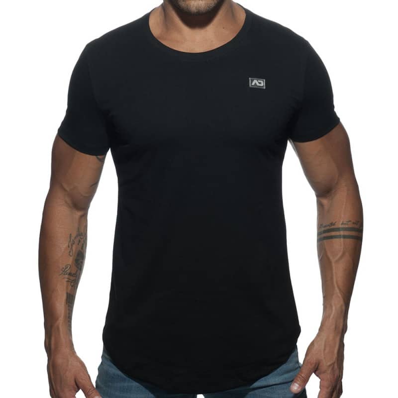 Addicted Basic U-Neck T-Shirt - Black | INDERWEAR