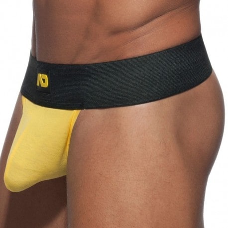 AD Fetish Kango Fetish Thong - Yellow