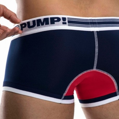 Pump! Boxer Touchdown Academy Marine - Rouge