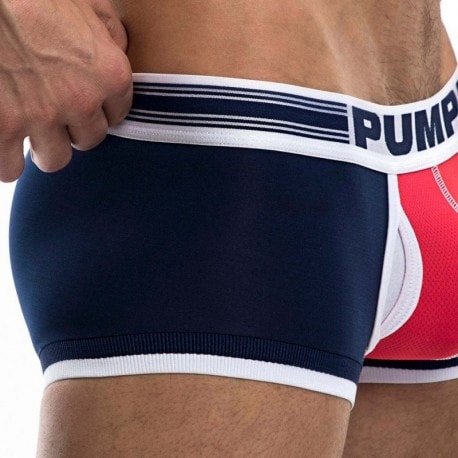 Pump! Academy Touchdown Boxer - Navy - Red