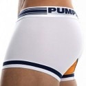 Pump! Boxer Touchdown Varsity Blanc - Orange