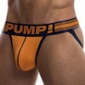 Pump! Varsity Free-Fit Jock Strap - Orange