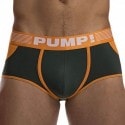 Pump! Squad Access Bottomless Boxer - Khaki - Orange