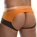 Pump! Squad Access Bottomless Boxer - Khaki - Orange