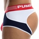 Pump! Academy Access Bottomless Boxer - Navy- Red