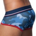 Addicted 3-Pack Camo Mesh Push Up Briefs - Khaki - Grey - Blue