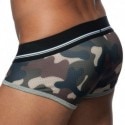 Addicted 3-Pack Camo Mesh Push Up Briefs - Khaki - Grey - Blue