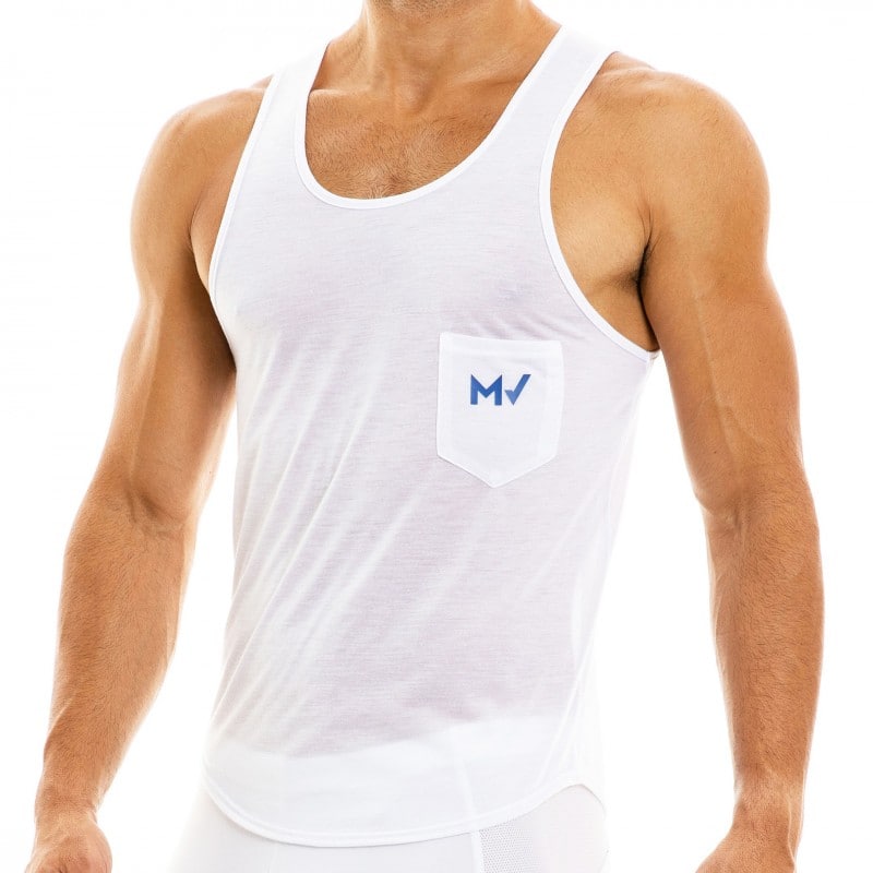 Modus Vivendi Peace Microfiber Tank Top White Inderwear