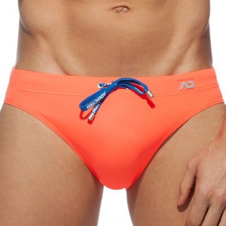 mens orange swim briefs