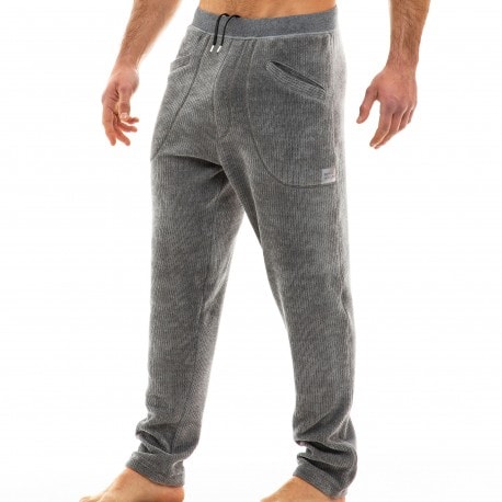 mens velvet lounge pants