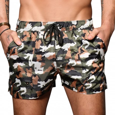 Men's Khaki Swim shorts | INDERWEAR