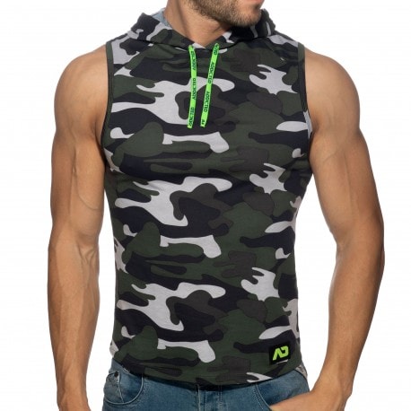 camouflage sleeveless t shirts