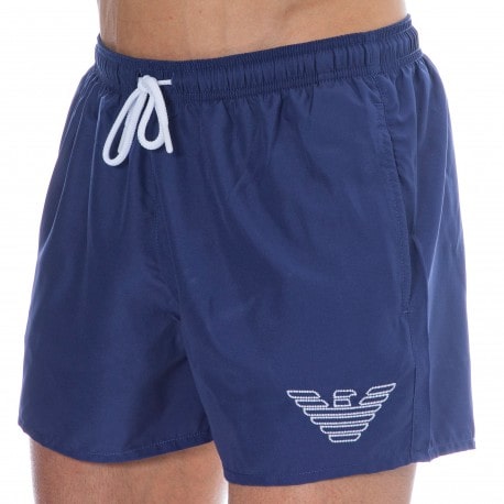 mens swim shorts armani