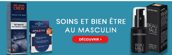 Soins et bien-être pour homme